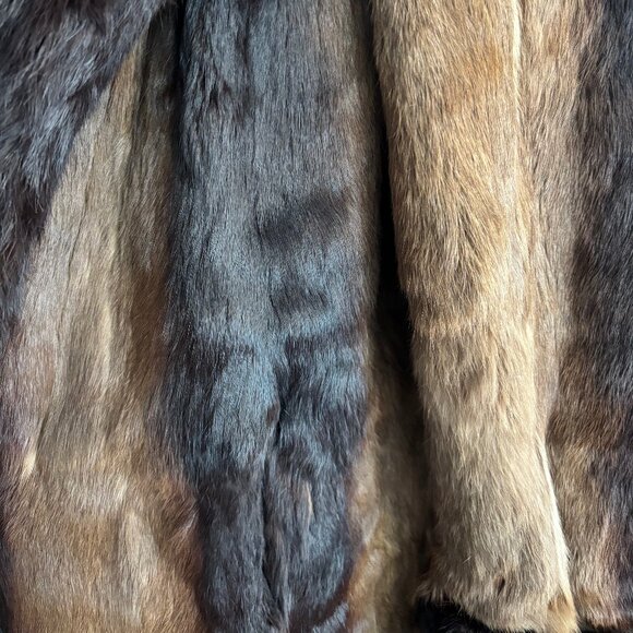 Elegant Vintage Polo Norte Rabbit Fur Coat - Full Length - Picture 4 of 10